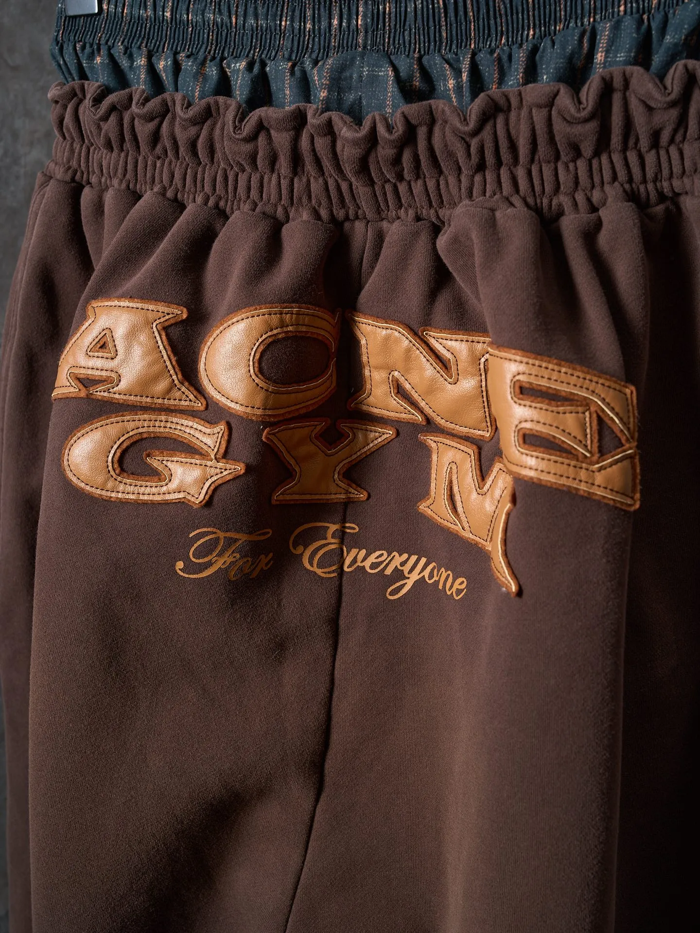 【 】Acne Studios 【In Stock】S M L XL Dark Coffee Brown ACNE GYM Brown For Everyone Retro ACNE GYM ，